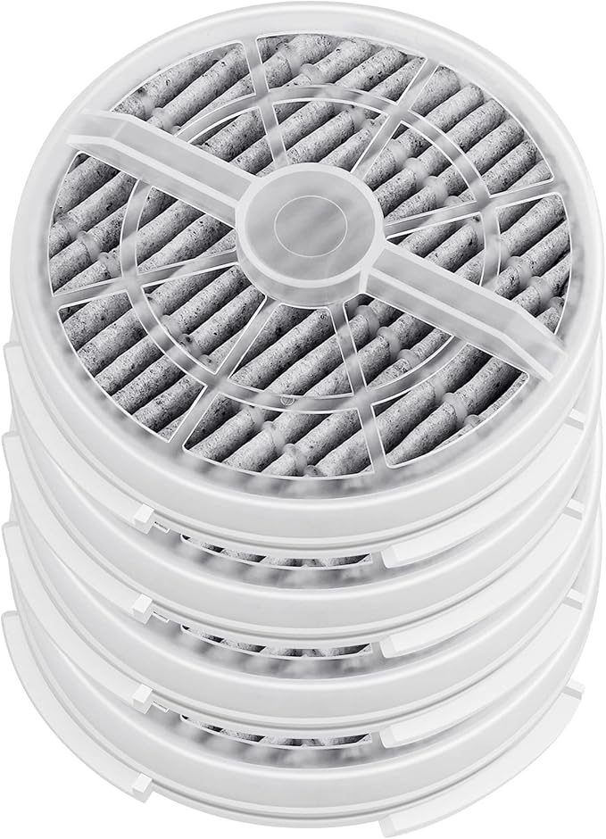 KEEPOW HEPA Filter Replacement Compatible with Frida Baby Air Purifier 3 in 1, RIGOGLIOSO Air Purifier GL2103 and SY900S, JINPUS GL-2103, LTLKY 900S, 4 Pack