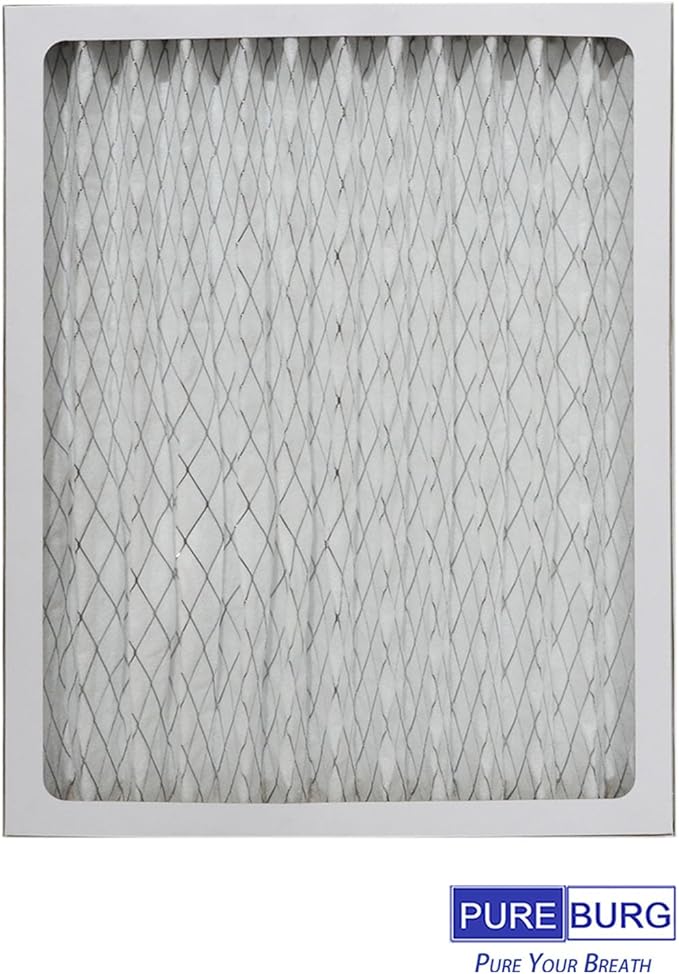 PUREBURG Replacement Filter Compatible with Honeywell TrueDRY DR90, DR90A2000, DR120 Dehumidifier, Replace Part 50070171-002,4-Pack 17.5 x 13.5 x 1.55 MERV11