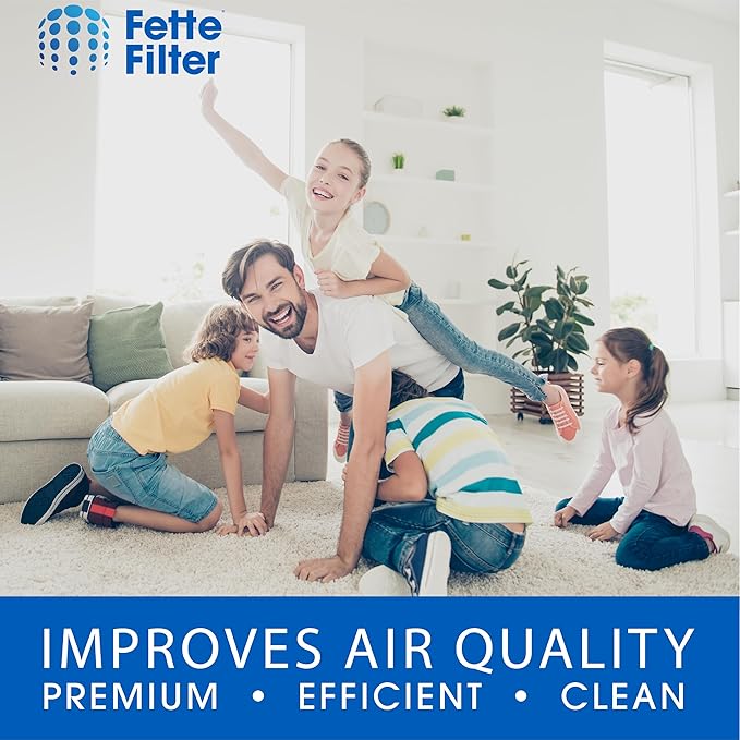 2 Pack of Premium H13 True Hepa Filter Compatible with Pure Enrichment PureZone Halo Air Purifier Model PEAIRDSK Compatible with Sharper Image Personal Air Purifier Item # 207073 207009