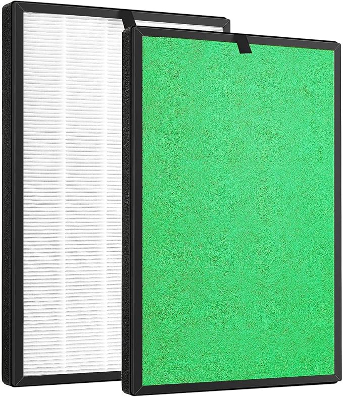 Nispira 3-in-1 True HEPA Filter Replacement Compatible with Airthereal Pure Morning APH260 Air Purifier. 3 Packs