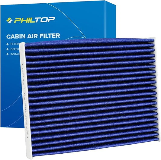 PHILTOP Cabin Air Filter, CF12002 Replacement for Kia Soul 2014-2019, Premium Cabin Filter with Activated Carbon Filter