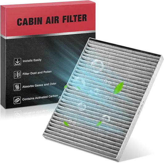 BDFHYK CF179C Cabin Air Filter w/Activated Carbon Compatible with Buick Enclave 08-17, Compatible with Chevy Traverse 09-17, compatible with GMC Acadia Limited/Acadia