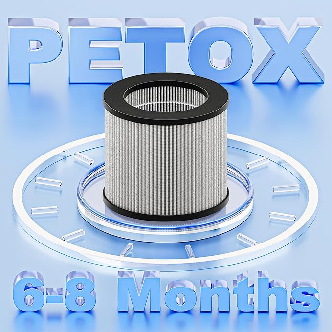 2801 Replacement Filter Compatible with Bissell MyAir Personal Air Purifier 2801, 2780, 2780A, 2780B, 2780P, 27809, Hight Efficiency and Carbon Filter, 4 Pack