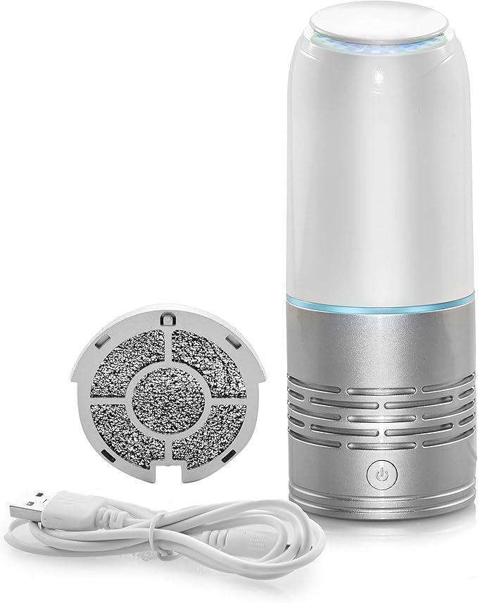 TheraAIR Air Purifier w/UV Air Cleaner | UVC Light Cleaner, Portable Air Purifier, Odor Eliminating Air Purifier | Home, Kitchen Bedroom, Bathroom, Office & Hotel