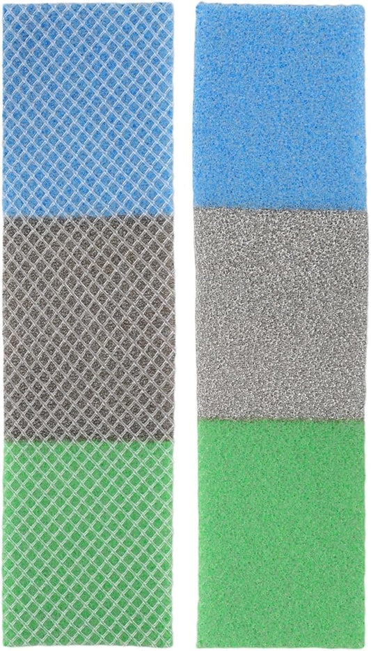 Air Conditioner Filter Pads, Washable Reusable 3-three-in-one Filters, Air Conditioner Filter Cotton Replacement For AC Window Unit_2Pcs(C)