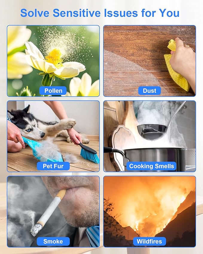 Core 300 High Efficiency Air Purifier Replacement Filter for Levoit Core 300, Core 300S Core 300-RF,Core P350,3-in-1 Activated Carbon Filter, 2 Pack（Green）