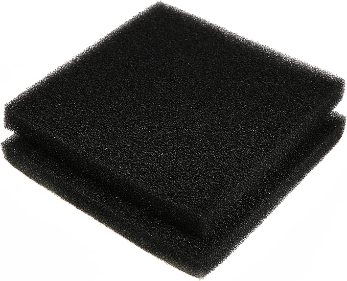 ALEGI 4 Pieces Aquarium Filter Foam Sponges Pad, Fish Tank Bio Sponge Coarse Sheet Filter Media Pad, Cut-to-Size Foam for Pet Filters (9x9x1 Inch 2 Pcs)