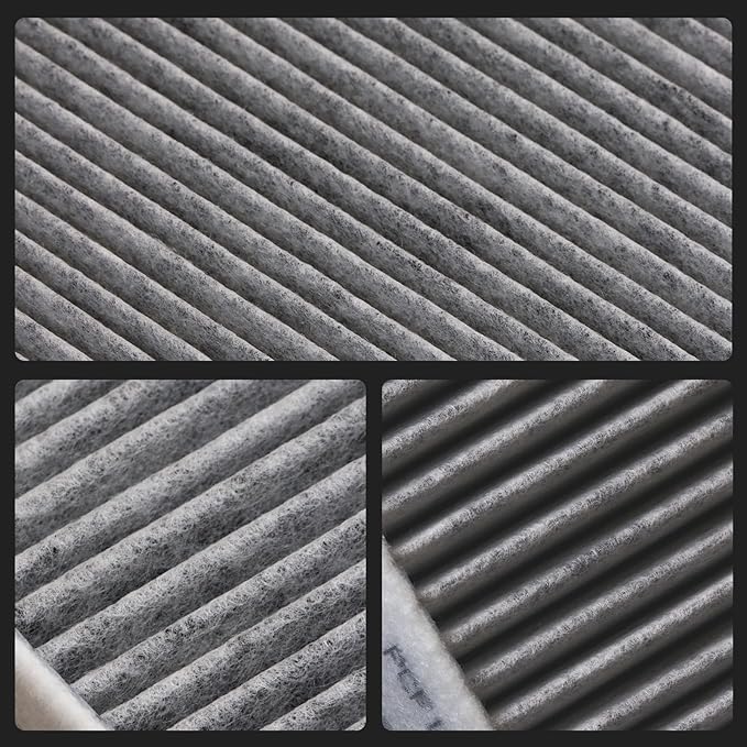 Cabin Air Filter Compatible with 2016-2025 Toyota Lexus CHR CX9 Camry Corolla Corolla Cross Crosstrek ES350 Highlander Prius RAV4 RX350 Sienna, w/Activated Carbon replaces CF12157 871390E040