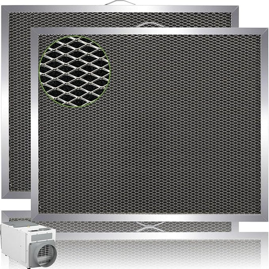 5881 Dehumidifier Filter Washable MERV-8 12x13.5x1 Compatible with Whole-House Dehumidifiers Models E100 E080 8192A and Dehumidifying Ventilator 8192A Replacement Filter 2 Packs