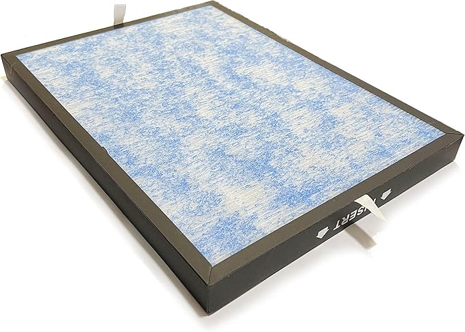 Nispira True HEPA with Activated Carbon Pre Filter Replacement Compatible with Membrane Solutions MSA3 Air Purifier, 2 Pack