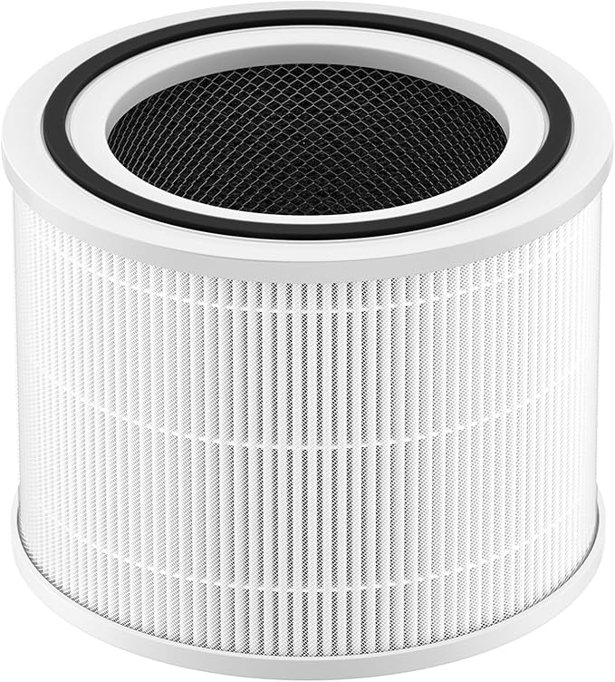 ROMON 240 True HEPA 14 Replacement Filter Compatible with Puroair 240 Air Purifier, 3-in-1 True HEPA Filter Replacement, Grade HP-14 with High-Efficiency Activated Carbon Filter, 1 Pack, White