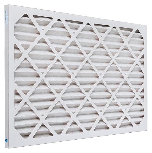 Aerostar 16x25x1 MERV 8 - 6 Count - High Efficiency Pleated HVAC, Furnace & Air Conditioner Filters - Removes Dust, Lint, Mold & Allergy-Causing Pollen