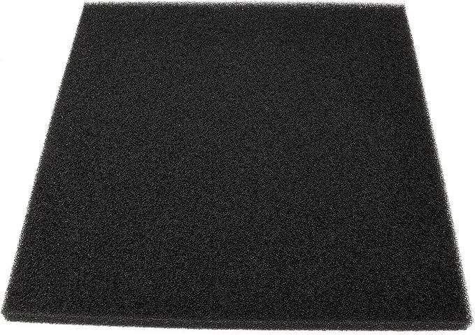 Aquarium Filter Bio Sponge Pad, Foam Sponges Filter Media, Cut fit it Filter Accessories for Fish Tanks and Ponds (18"x18"x0.8" (35PPI) 1 Pack)