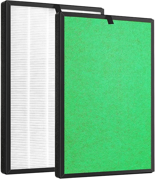 Nispira 3-in-1 True HEPA Filter Replacement Compatible with Airthereal Pure Morning APH260 Air Purifier. 2 Packs
