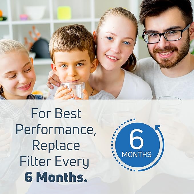 2-Pack Replacement for for KitchenAid KFCS22EVMS3 Refrigerator Water Filter - Compatible with with KitchenAid 4396395 Fridge Water Filter Cartridge