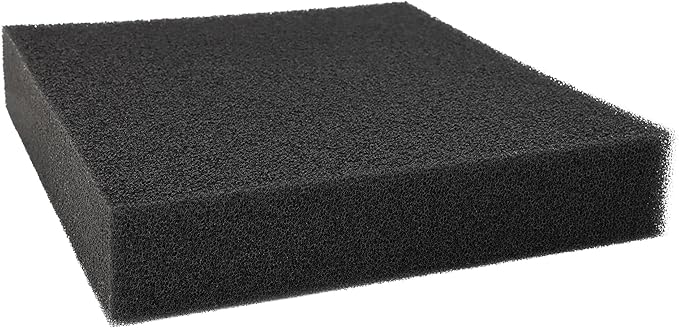 Aquarium Bio Sponge Pad Filter Media for Fish Tank,20/30/40PPI Open Cell Coarse Foam Block Foam Pre Filter Sponge (11" Lx 10.25" W x 2" H 40PPI)