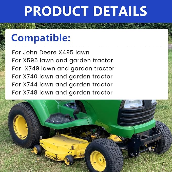 M113621 Air Filter - Replacement for NAPAA 6449 John Deere M113621 Fleetguard AF25550 WIX 46449 Donaldson P822686 Kawasaki 11013-1290 11013-7029 11013-7048