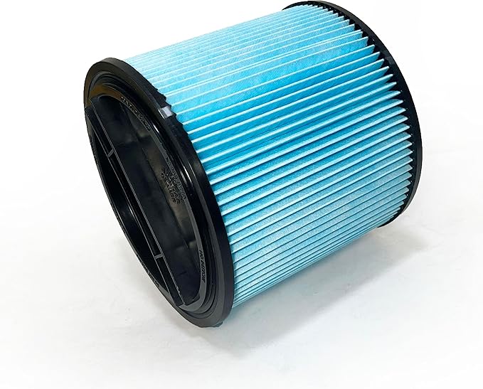 Nispira 90350 90304 90344 High Performance Filter Cartridge Replacement For Shop-Vac Wet Dry Vacuum Nanofiber with Lid, 2 Packs