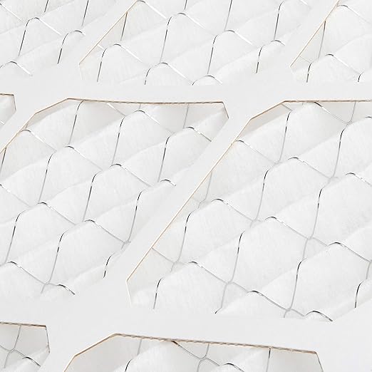 Amazon Basics 16x20x1 Air Filter 6 Pack, MERV 8 AC Furnace Filters (Actual Size: 15.75" x 19.75" x 0.75")