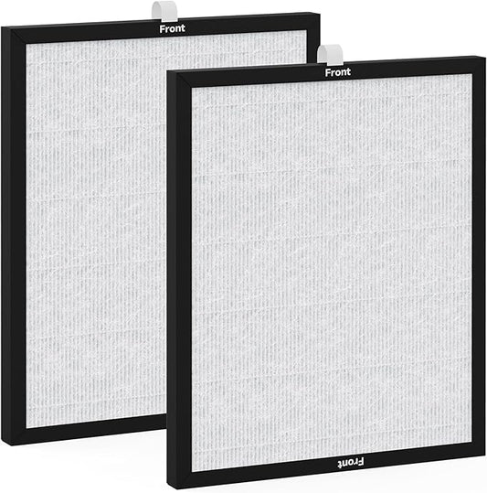 TL2867 Replacement HEPA Filter Compatible with MOOKA TL2867 Air Cleaner Purifier, 2 Packs