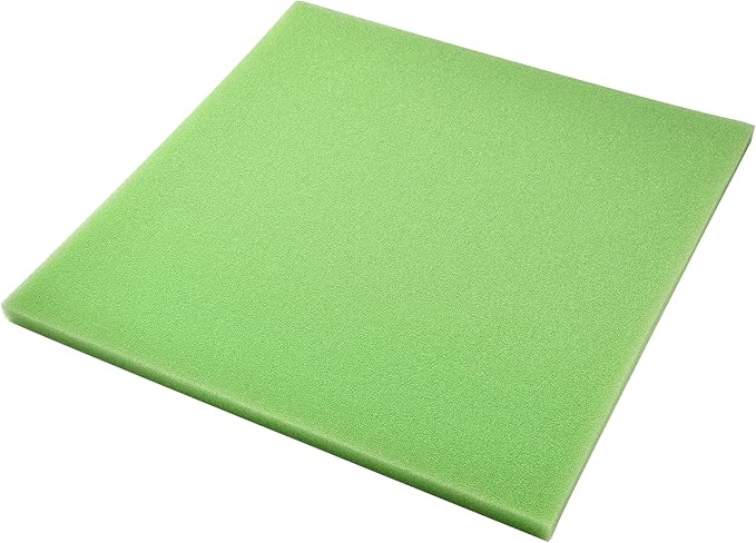Bio Filter Foam Sponges, 20"x20"x0.8" 35PPI Filter Media Pad,Cut-to-Size Foam for Aquarium Fish Tank