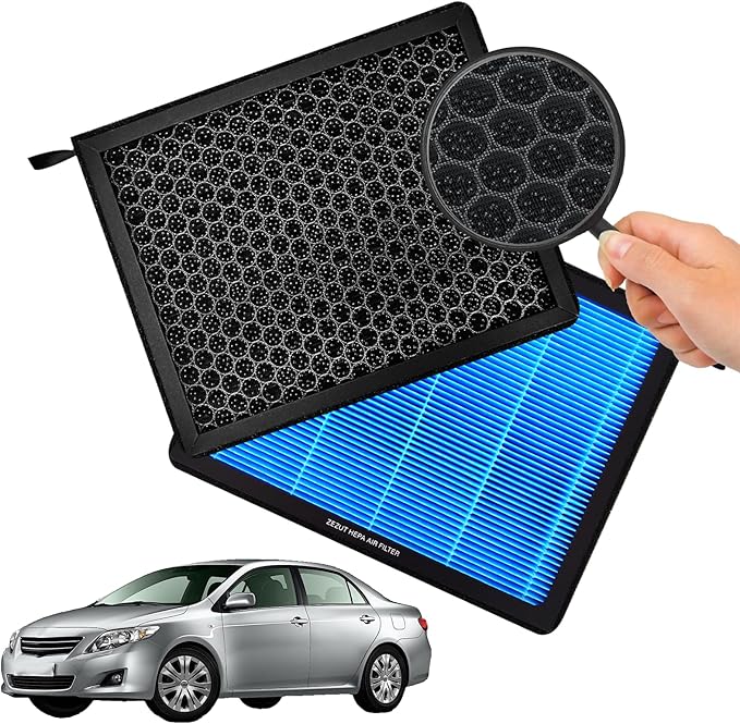 CF10133 Cabin Air Filter Fits Toyota Corolla (2002-2008) and Matrix (2003-2008), Honeycomb Structure with Activated Carbon, Durable and Sturdy (1 Pack)