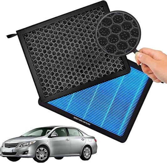 CF10133 Cabin Air Filter Fits Toyota Corolla (2002-2008) and Matrix (2003-2008), Honeycomb Structure with Activated Carbon, Durable and Sturdy (1 Pack)