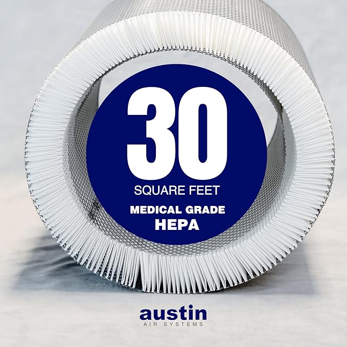 Austin Air Healthmate Junior Replacement Filter, White – Zeolite, Air Filters for Home, and Carbon Filter Replacement for Superior Air Quality, Model FR200