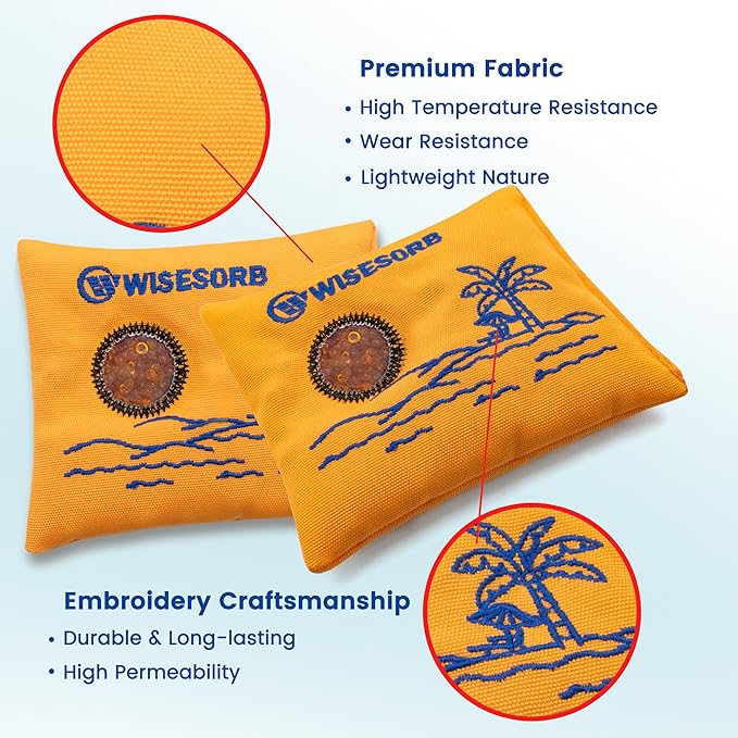 200G x 3PCS Rechargeable Desiccant Packs for Storage, Reusable Dehumidifier Bags Color Indicating Silica Gel Desiccant Packets Moisture Absorbers for Safe Luggage 3D Filaments Electronics