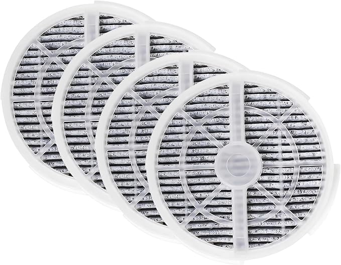 Nispira Activated Carbon HEPA Filter Replacement | For Air Purifier FridaBaby Sound Machine, Meleden, RIGOGLIOSO GL-2103, JINPUS, LTLKY 900S, 2103, 4 Pack