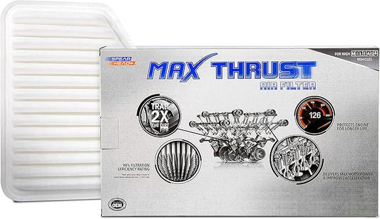Spearhead MPG Defense Max Thrust Engine Air Filter For All Mileage Vehicles, Fits Like OEM, Restores MPG & Acceleration (MT-169)