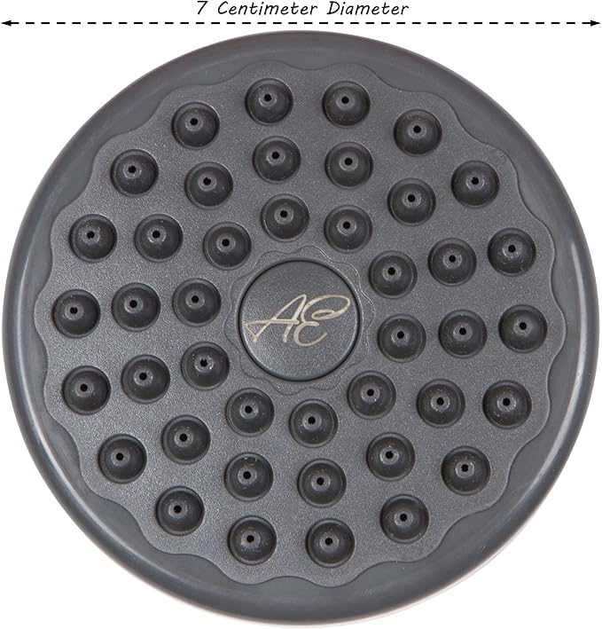 Pressure Boosting Shower Head - High Pressure Water Saver Showerhead Best For Low Flow Showers, 2.5 GPM - Chrome