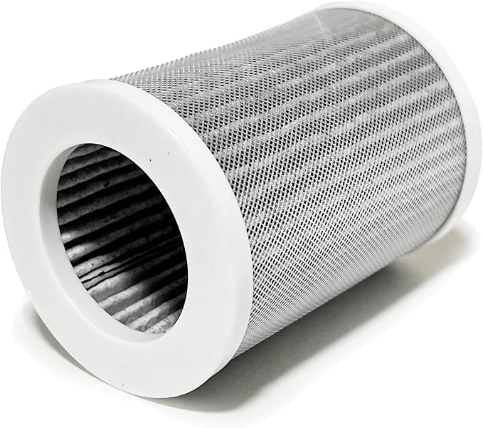 Nispira PEPERSFIL Purezone Replacement Filters For Car Air purifier Pure Enrichment Air Purifier Mini Portable (PEPERSAP) 3-in-1 HEPA Activated Carbon, 6 Packs