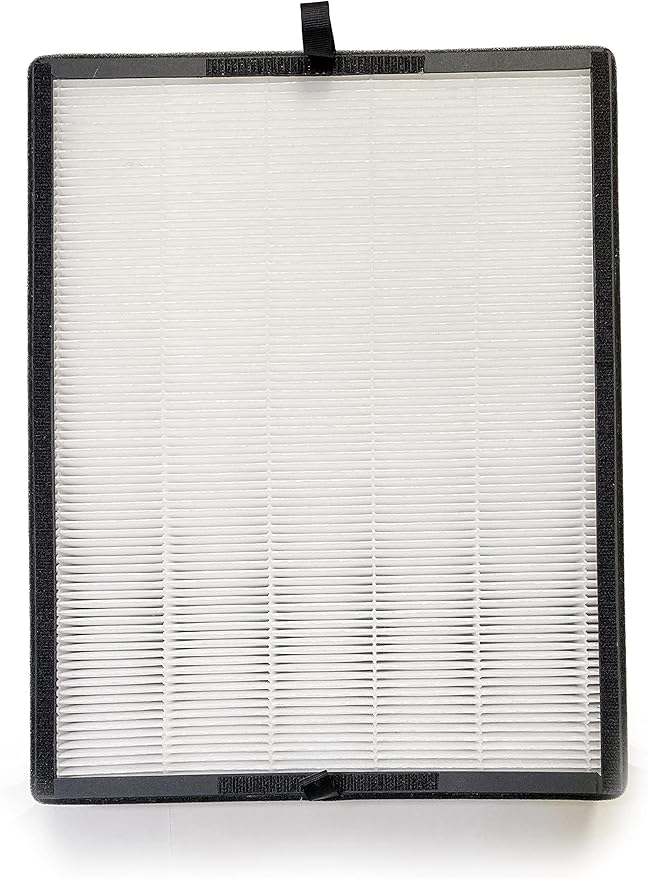 Nispira True HEPA Filter Replacement Compatible with Breathe 45i Flex Air purifier. Compared to Part B4-Fresh FL40-Silver-Carbon B4-Odor, 1 Pack