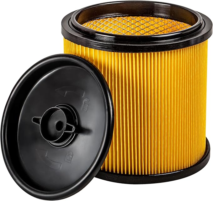 Vacmaster Standard Cartridge Filter and Retainer for Dry Pick-Up – VCFS