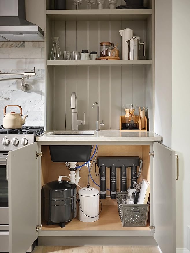 Moen 4-Stage Under Sink Reverse Osmosis Advanced Water Filtration System, F9900