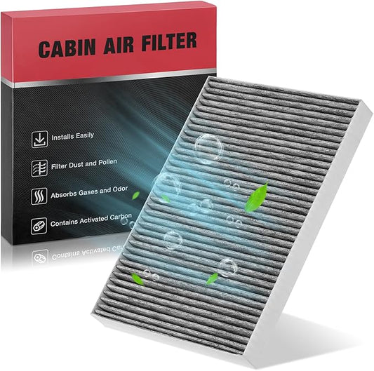 BDFHYK 1PC CF10364 Cabin Air Filter with Activated Carbon Compatible with Chrysler 300 2005 2006 2007 2008 2009 2010, Compatible with Dodge Challenger Charger Magnum