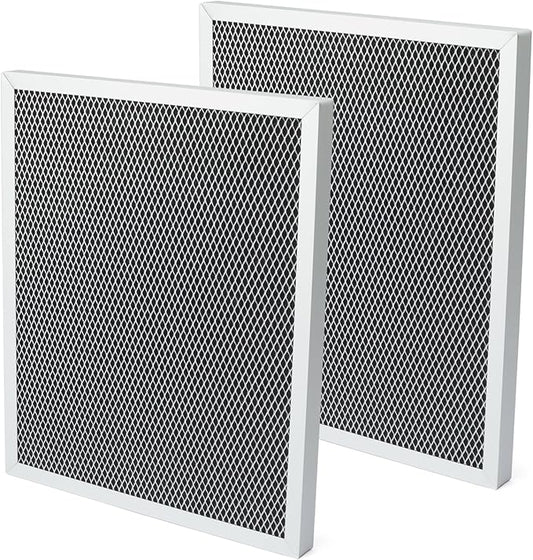 2Pcs 5443 Washable Dehumidifier Filter Compatible with Whole-House Dehumidifiers Models 1830 1850 1852 and Ventilation 8191 8192, MERV 8 10x12x1 Replacement Parts
