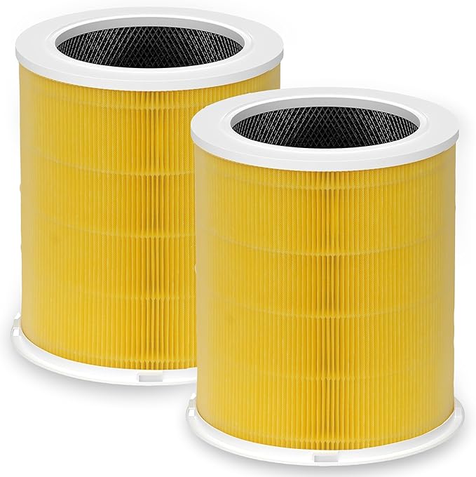 2-Pack AP401 Pets Allergy Replacement Air Filter, Compatible with Dayette AP401 AP402 Air Purifier and JOWSET AP402 AP403 Air Purifier, Designed for Pets Odors