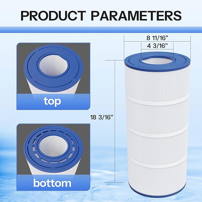 72 Sq. Ft. Pool Filter Cartridge Compatible with UHD-SR70, TX 70, PSR70, 1 Pack