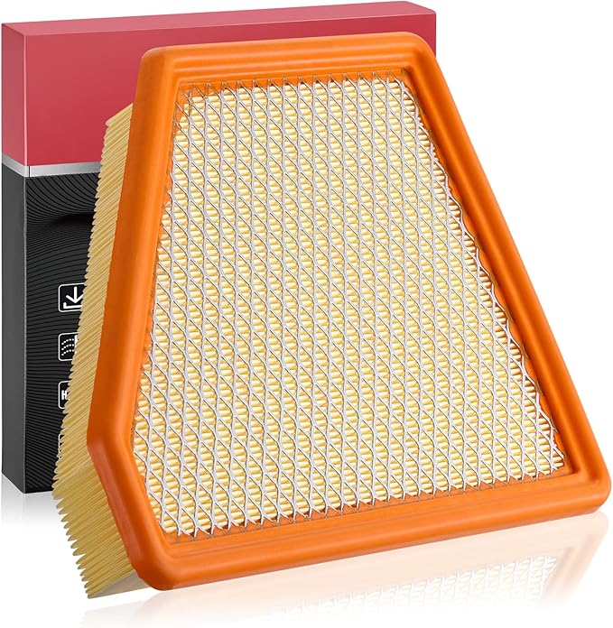 BDFHYK CA10465 Engine Air Filter Compatible with Chevrolet Equinox 2010-2017, Compatible with GMC Terrain 2010-2017, 2.4L 3.0L 3.6L, Replace# 25899727