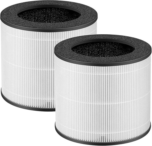 Replacement True he-pa Filters Compatible with Ganiza Air Purifier A10,H13 3-IN-1 4-Stage Filtration High-efficiency Activated carbon,2-Pack H13 4-Stage Filtration Activated Carbon 3-in-1