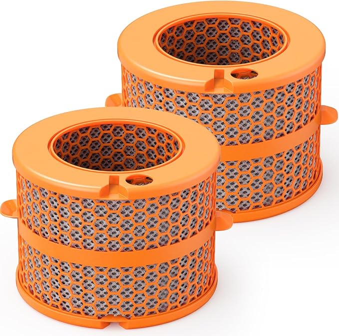 2 Pack PH04 Carbon Fiber Evaporator Filter Replacement Compatible with Dyson PH01 PH02 PH03 PH04 PH3A Air Puri-fier Humidifier Replacement Parts