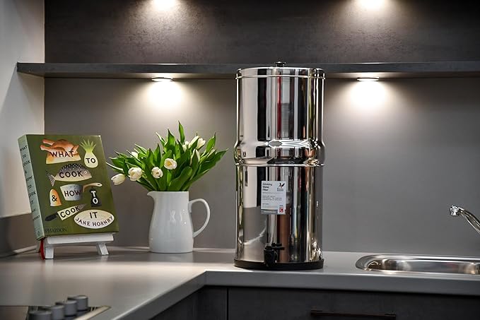 British Berkefeld Doulton Ceramic Water Filter Candle W9121226 7" Ultra Sterasyl Authentic Gravity PFAS (PFOA and PFOS) Reduction 8674