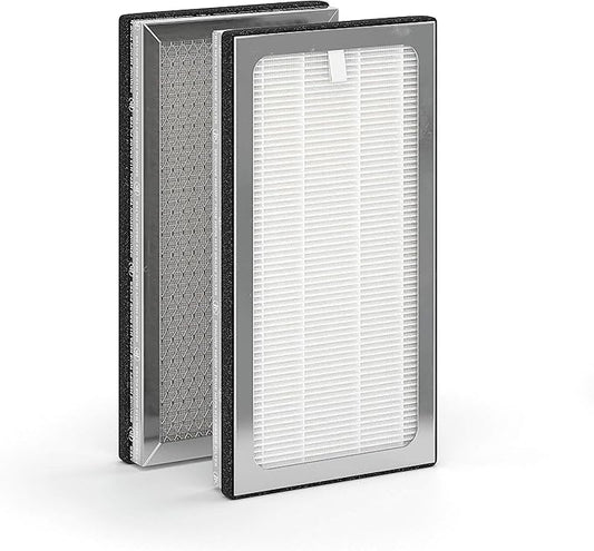 Medify Air MA-15 Genuine Replacement Filter | for Allergens, Wildfire Smoke, Dust, Odors, Pollen, Pet Dander | 3 in 1 with Pre-filter, H13 HEPA, and Activated Carbon for 99.7% Removal | 1-Pack