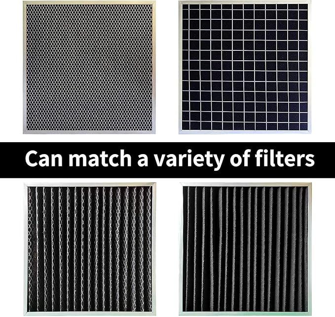 Carbon Fabric Filter Replacement Cut To Fit Charcoal Hepa AC Vent Filter Activated Carbon Air Filter Fabric Sheet Carbon Pad 16 x 48 inch