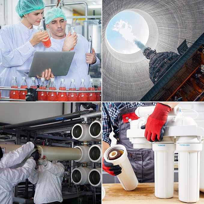 Ozmosis LP-2521 RO Reverse Osmosis Low-Pressure Membrane 2.5"x21", High Salt Rejection, Lower Energy, 150 PSI, 400GPD Water Filtration, Made with Premium Toray Brand Sheets and Dow Glue