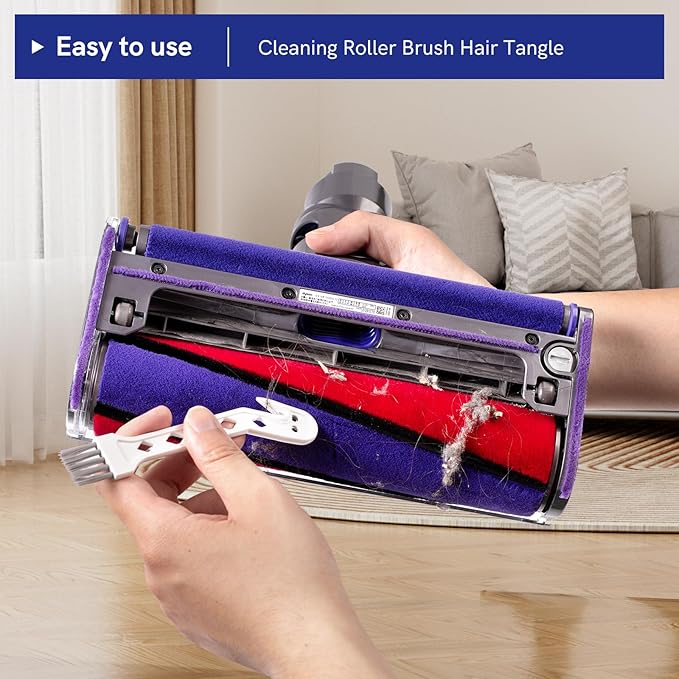 6 Pack Replacement Filters for Dyson V7 Animal V8 Animal V8 Absolute, 3 Pre Filters and 3 Post Filters, Replaces Part No.965661-01 & 967478-01