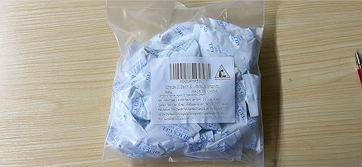O2frepak 20 Gram(30Packs) Food Grade Moisture Absorbers Silica Gel Packs Desiccant for Storage,Food Safe Dessicant Silica Gel Packets for Moisture Storage Control