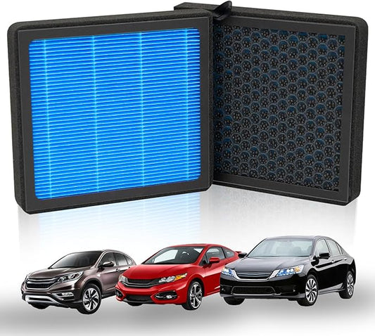 Cabin Air Filter CF10134 for Honda: 2007-2016 CR-V, 2006-2015 Civic, 2003-2023 Accord, 2009-2023 Pilot, Odyssey, Crosstour, Passport, Acura: ILX, MDX, RDX, Durable with Activated Carbon Beads (1 Pack)
